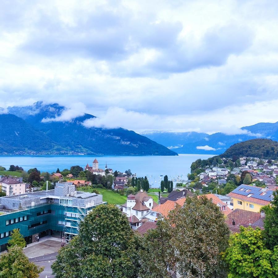 Spiez Lakeview By The Station Room A Exteriör bild