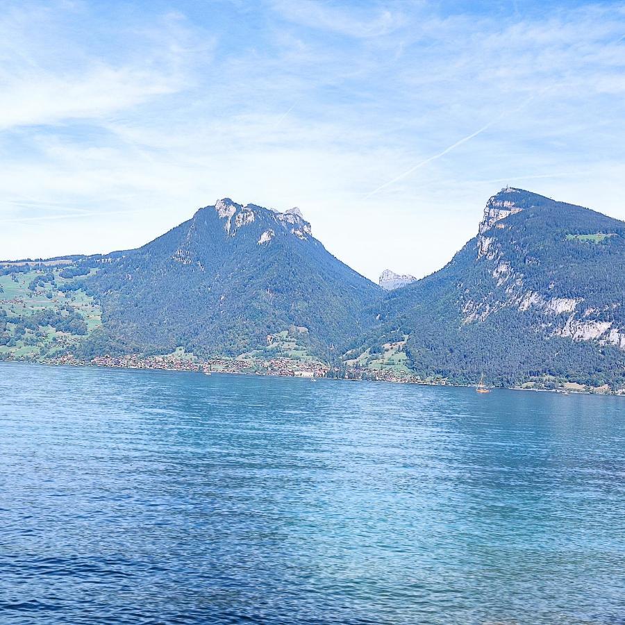 Spiez Lakeview By The Station Room A Exteriör bild