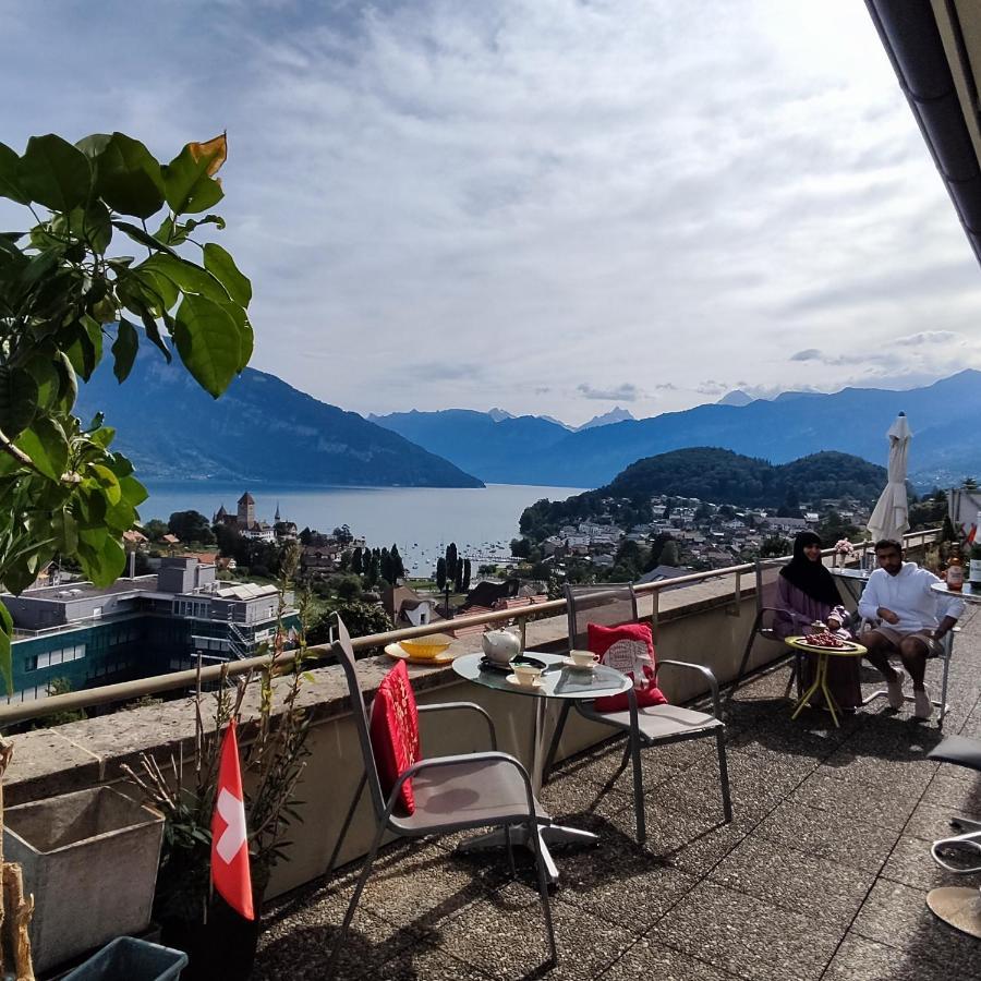 Spiez Lakeview By The Station Room A Exteriör bild